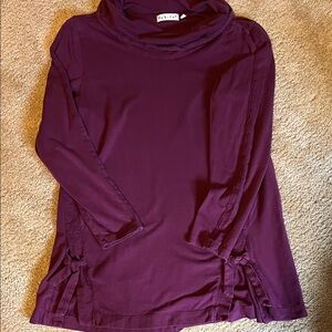 Habitat Rich Purple Cowl Neck Tunic